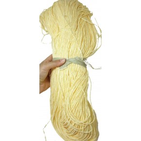 Çanta Aksesuar Açık Sarı Renk Kağıt İp 300 Gr