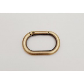 Çanta Aksesuar Antik 3 cm Ovalize Yaylı Halka 1 Adet