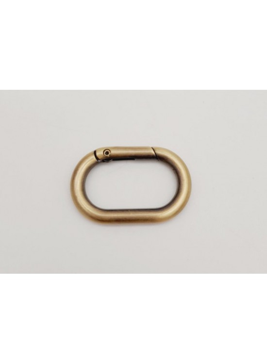 Çanta Aksesuar Antik 3 cm Ovalize Yaylı Halka 1 Adet