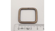 Çanta Aksesuar Antik Renk 2.5X2 Cm Dikdörtgen Halka