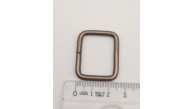 Çanta Aksesuar Antik Renk 2.5X2 Cm Dikdörtgen Halka
