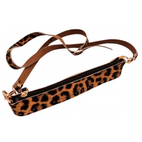 Çanta Aksesuar Atina Model Leopar Renk Çanta Yapım Seti Light Gold  Metalli
