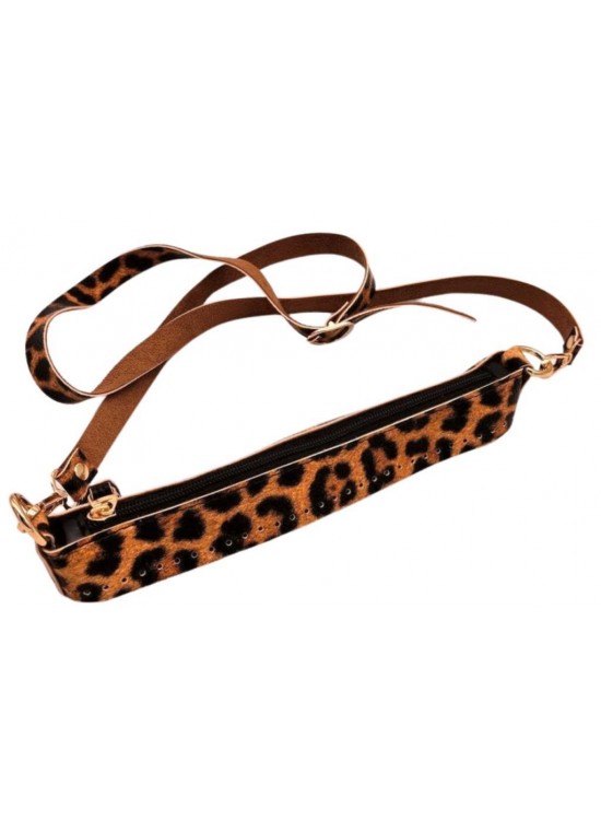 Çanta Aksesuar Atina Model Leopar Renk Çanta Yapım Seti Light Gold  Metalli