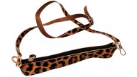 Çanta Aksesuar Atina Model Leopar Renk Çanta Yapım Seti Light Gold  Metalli
