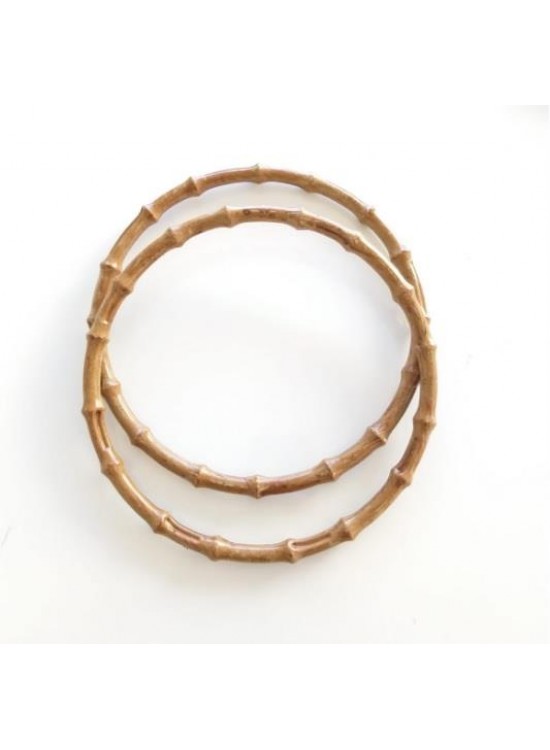 Çanta Aksesuar Bambu Görünümlü Plastik Çanta Sapı B4