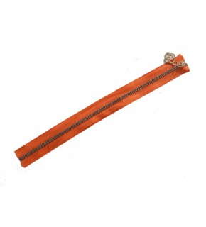 Çanta Aksesuar Başlıklı Fermuar 30 Cm Light Gold Metal Turuncu