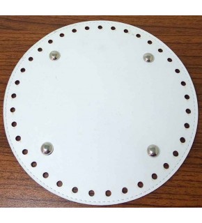 Çanta Aksesuar Beyaz Renk 20 Cm Yuvarlak Taban