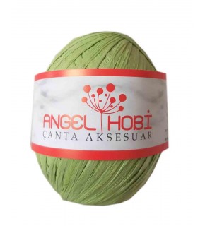 Çanta Aksesuar Bobin Rafya 150 Gr Yeşil No:6