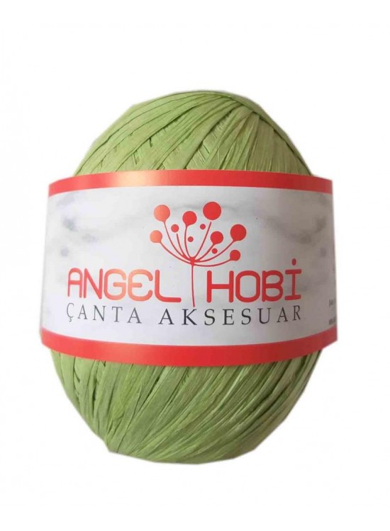 Çanta Aksesuar Bobin Rafya 150 Gr Yeşil No:6