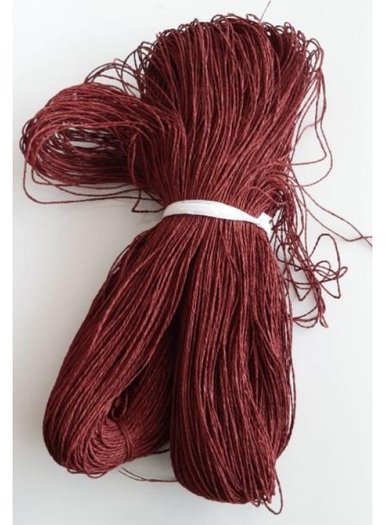 Çanta Aksesuar Bordo Renk Kağıt İp 250 Gr