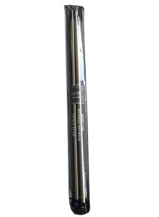 Çanta Aksesuar Çelik Titanyum Şiş 35 Cm No:7