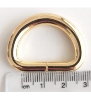 Çanta Aksesuar D Halka 2.5 Cm Light Gold