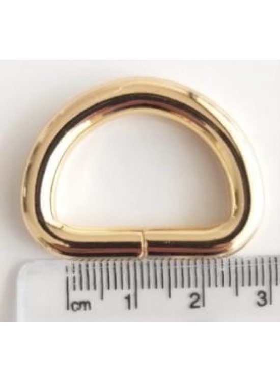Çanta Aksesuar D Halka 2.5 Cm Light Gold