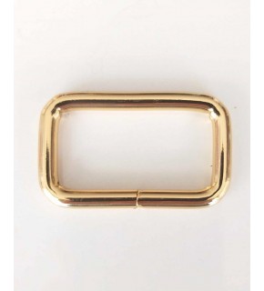 Çanta Aksesuar Dikdörtgen Halka 4 Cm Light Gold