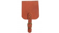 Çanta Aksesuar Gerçek Deri 21x12 cm Taba Renk Çanta Kapağı Antik Metalli