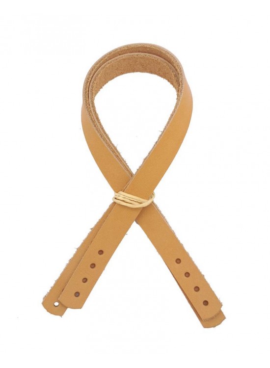 Çanta Aksesuar Gerçek Deri 35X1.2 Cm Açık Taba Renk Çanta Sapı
