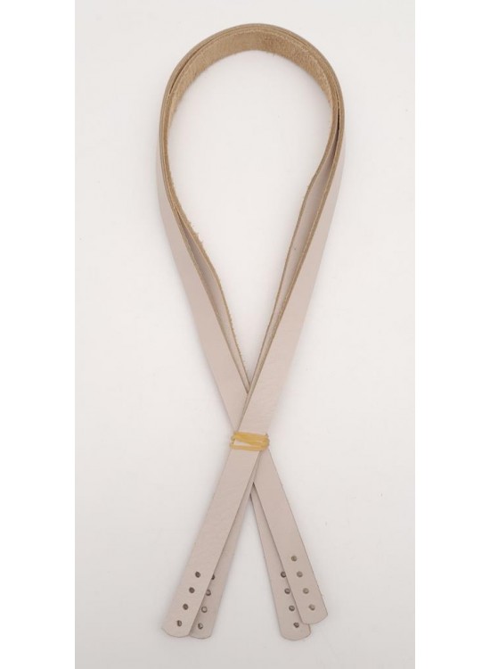 Çanta Aksesuar Gerçek Deri 70X1.2 Cm Bej Renk Çanta Sapı