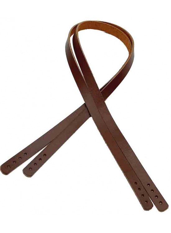 Çanta Aksesuar Gerçek Deri 70X1.2 Cm Kızıl Kahve Renk Çanta Sapı