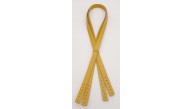 Çanta Aksesuar Gerçek Deri 70x1.2 cm Limon Küfü Renk Çift Çanta Sapı
