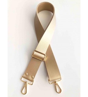 Çanta Aksesuar Gold Renk 120X4 Cm Çanta Sapı Gold Metal (Kalsap)