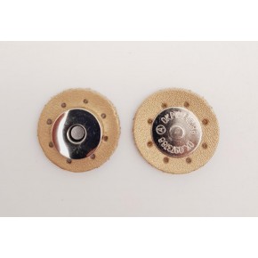 Çanta Aksesuar Gold Renk Suni Derili Mıknatıslı Çıtçıt Gümüş Metalli