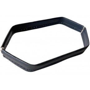 Çanta Aksesuar Gri Renk Derili Metal Çanta Ağzı 33 Cm