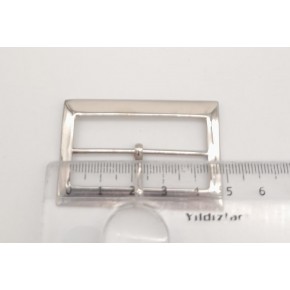 Çanta Aksesuar Gümüş Renk 4.5 Cm Dikdörtgen Çanta Tokası