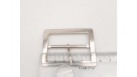 Çanta Aksesuar Gümüş Renk 5 Cm Dikdörtgen Çanta Tokası