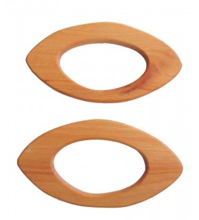 Çanta Aksesuar Hafif Ahşap Çanta Sapı 17 Cm No3