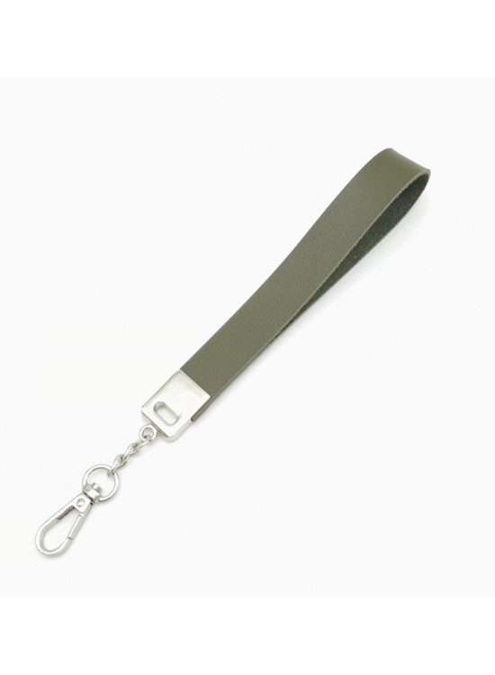 Çanta Aksesuar Haki Tek Kat Suni Deri Zincirli Elcik Gümüş Metal