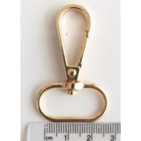 Çanta Aksesuar Kanca 2.5 Cm Light Gold 1 Adet