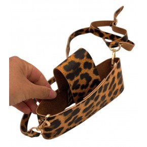 Çanta Aksesuar Kapsül Model Leopar Renk Çanta Yapım Seti Light Gold  Metalli