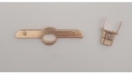 Çanta Aksesuar Kilitli Kapak Aparatı No:2 Light Gold Renk