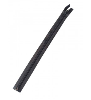 Çanta Aksesuar Koyu Gri Renk 40 Cm Plastik Diş Fermuar Fd18