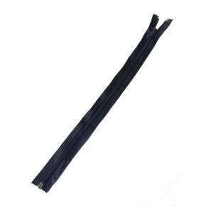 Çanta Aksesuar Koyu Lacivert Renk 40 Cm Plastik Diş Fermuar Fd5