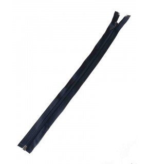 Çanta Aksesuar Koyu Lacivert Renk 40 Cm Plastik Diş Fermuar Fd5