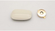 Çanta Aksesuar Krem Renkli Light Gold Mıknatıslı Kilit
