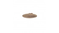 Çanta Aksesuar Light Gold 3 cm Oval Plaka Süs 1 Adet