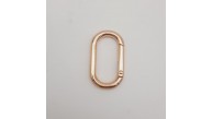 Çanta Aksesuar Light Gold Büyük Boy Ovalize Yaylı Halka 1 Adet
