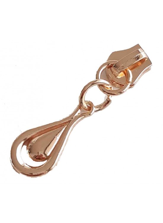 Çanta Aksesuar Light Gold Fermuar Başı