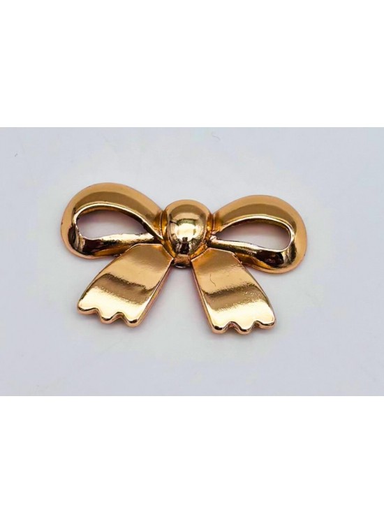 Çanta Aksesuar Light Gold Renk 3.5 cm Kurdele Model  Plaka Süs