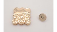 Çanta Aksesuar Light Gold Renk 4.5 cm Mıknatıslı Kilit