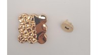 Çanta Aksesuar Light Gold Renk 4.5 cm Mıknatıslı Kilit