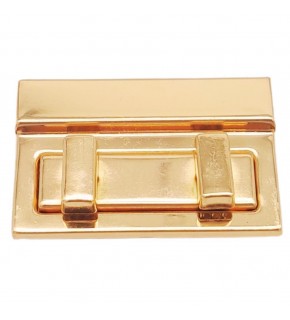 Çanta Aksesuar Light Gold Renk 5.3x3.5 cm Kilit No:87