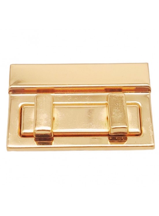 Çanta Aksesuar Light Gold Renk 5.3x3.5 cm Kilit No:87