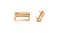 Çanta Aksesuar Light Gold Renk 5.3x3.5 cm Kilit No:87