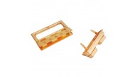 Çanta Aksesuar Light Gold Renk 5.3x3.5 cm Kilit No:87