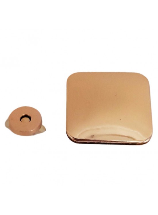 Çanta Aksesuar Light Gold Renk 5x4.5 cm Mıknatıslı Kilit