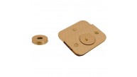 Çanta Aksesuar Light Gold Renk 5x4.5 cm Mıknatıslı Kilit