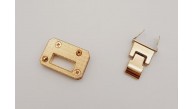 Çanta Aksesuar Light Gold Renk Dilli Kilit
